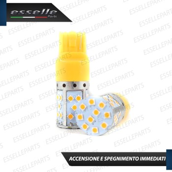 Coppia Lampade T20 WY21W 35 LED CANBUS PER FRECCE DIREZIONALI POSTERIORI PER OPEL MOKKA Coppia Lampade T20 WY21W 35 LED CANBUS PER FRECCE DIREZIONALI POSTERIORI PER OPEL MOKKA