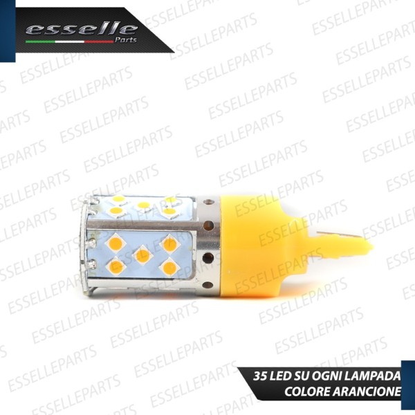 Coppia Lampade T20 WY21W 35 LED CANBUS PER FRECCE DIREZIONALI Anteriori PER OPEL MOKKA