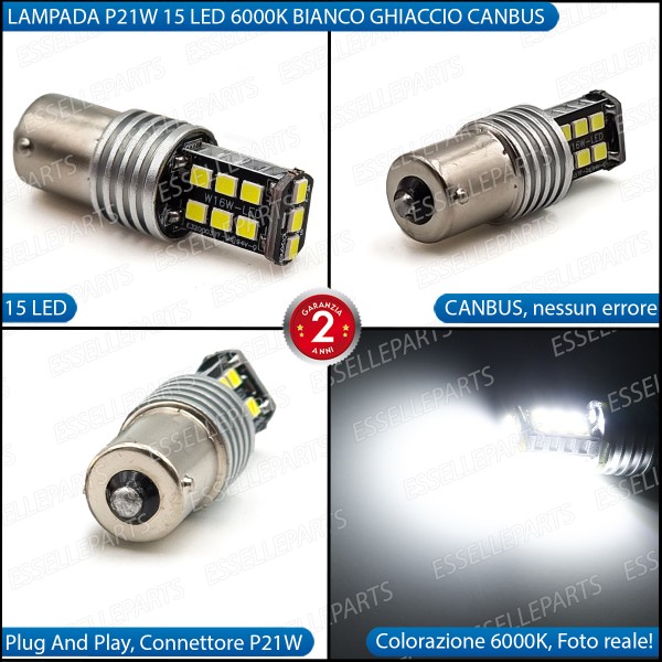 Luce Retromarcia 15 LED CANBUS 6000K Grande Punto ABARTH