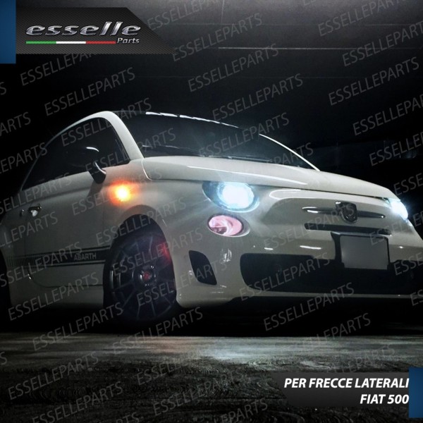 PLACCHETTE LATERALI A 18 LED PER FRECCE SPECIFICHE PER FIAT 500