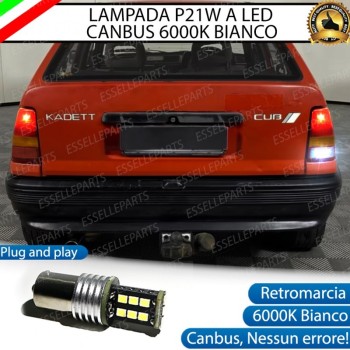 Luce Retromarcia 15 LED CANBUS 6000K Opel Kadett
