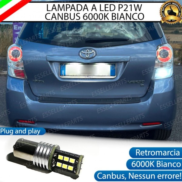 Luce Retromarcia 15 LED CANBUS 6000K Toyota Verso R2