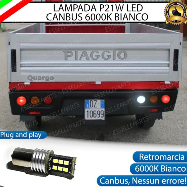 Luce Retromarcia 15 LED CANBUS 6000K PIAGGIO QUARGO