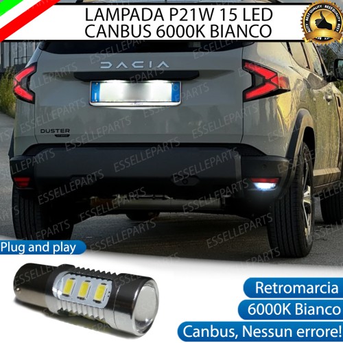 Lampada Led Retromarcia per Dacia Duster MK3 6000K Canbus