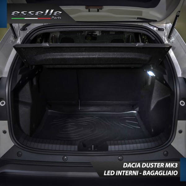 Kit LED interni Completo 6000K bianco Canbus Dacia Duster 3