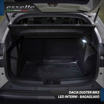 Kit LED interni Completo 6000K bianco Canbus Dacia Duster 3