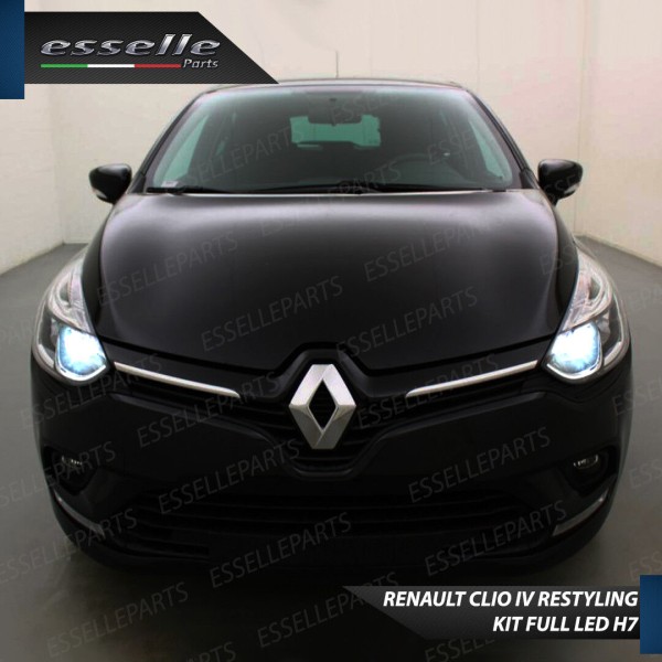 Conversione Fari Full LED 6000K bianco Renault Clio 4 Restyling