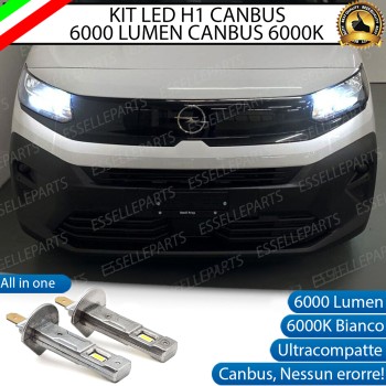 Kit Full LED coppia H1 - ULTRA COMPATTA - 6000 LUMEN abbaglianti OPEL COMBO CARGO Kit Full LED coppia H1 - ULTRA COMPATTA - 6000 LUMEN abbaglianti OPEL COMBO CARGO