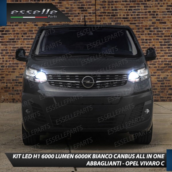 Conversione fari full LED Opel Vivaro C