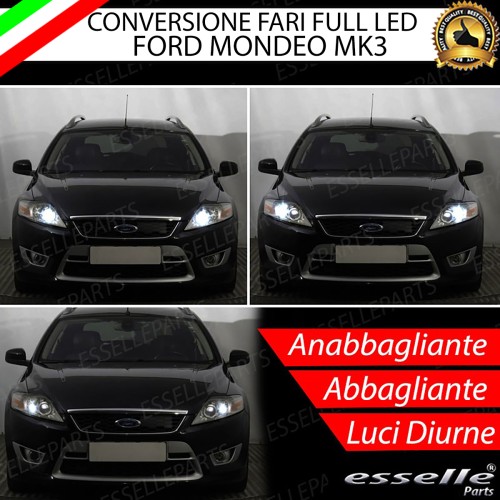 Conversione Fari Full LED 6000K Bianco Ford Mondeo MK3