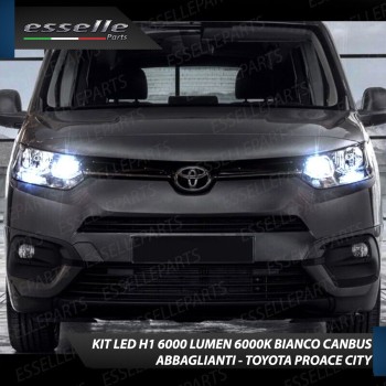 Conversione fari full LED Anabbaglianti Abbaglianti TOYOTA PROACE CITY