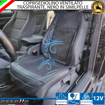 Coprisedile Copri Sedile Ventilato 24 Ventole Traspirante Con Bordo Similpelle Coprisedile Copri Sedile Ventilato 24 Ventole Traspirante Con Bordo Similpelle