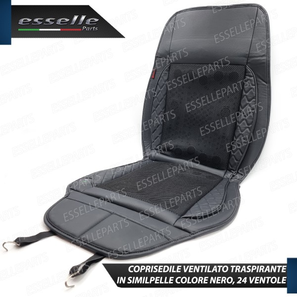 Coprisedile Copri Sedile Ventilato 24 Ventole Traspirante Con Bordo Similpelle