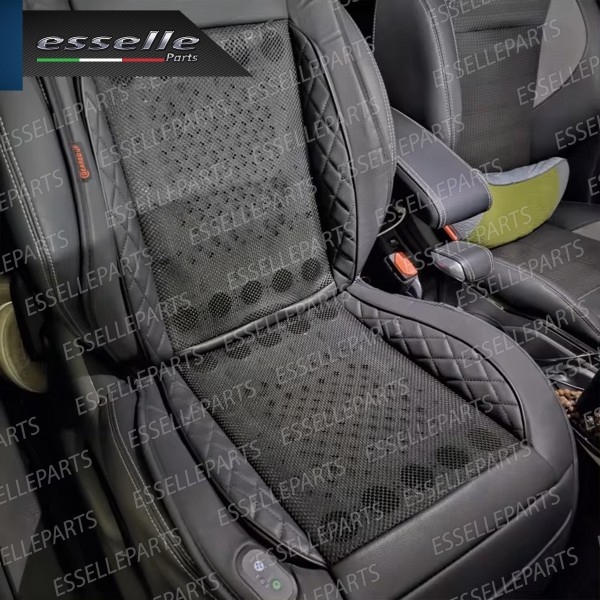 Coprisedile Copri Sedile Ventilato 24 Ventole Traspirante Con Bordo Similpelle