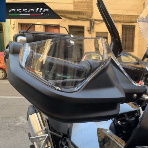 COPPIA DEFLETTORI PARAMANI IN ABS TRASPARENTI PER BMW MOTO