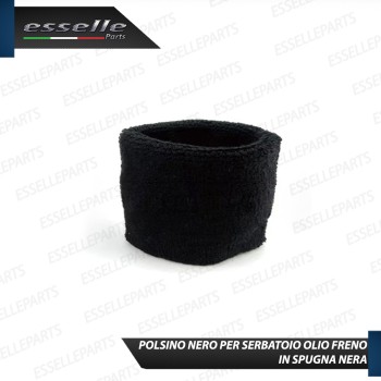 POLSINO NERO PER SERBATOIO OLIO FRENO MOTO CALZINO IN SPUNGA ELASTICA POLSINO NERO PER SERBATOIO OLIO FRENO MOTO CALZINO IN SPUNGA ELASTICA