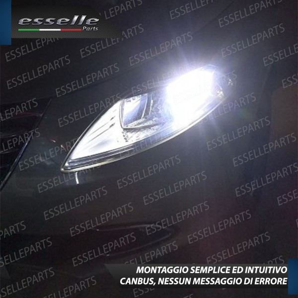 Coppia Luci Diurne DRL 15 Led T20 Canbus Lancia Ypsilon 312 6000K