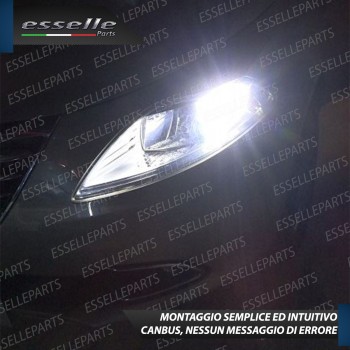 Coppia Luci Diurne DRL 15 Led T20 Canbus Lancia Ypsilon 312 6000K