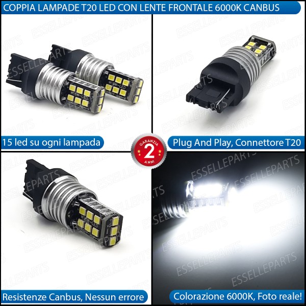 Conversione Completa Fari Full LED 6000K bianco Lancia Ypsilon 846