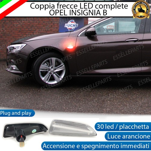 PLACCHETTE LATERALI A 30 LED PER FRECCE SPECIFICHE PER OPEL INSIGNIA B DAL 2017