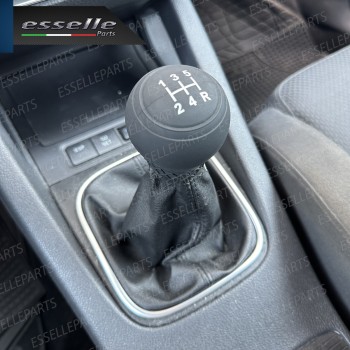 COVER POMELLO IN SILICONE NERO OPACO ERGONOMICO PER CAMBIO 5 MARCE