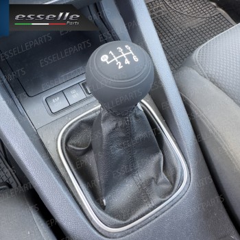 COVER POMELLO IN SILICONE NERO OPACO ERGONOMICO PER CAMBIO 6 MARCE