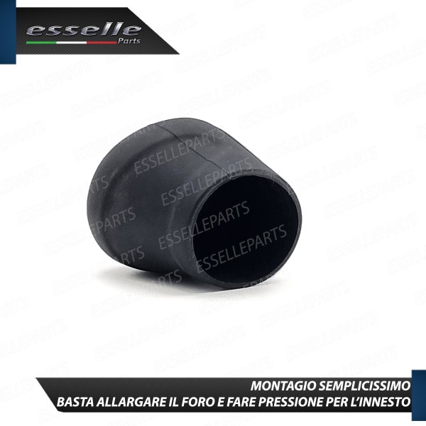 Cover Pomello Cambio Manuale 6 Marce Nero In Gomma Anti Scivolo