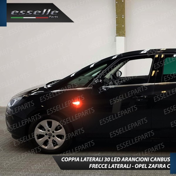 PLACCHETTE LATERALI A 30 LED PER FRECCE SPECIFICHE PER OPEL ZAFIRA C DAL 2011