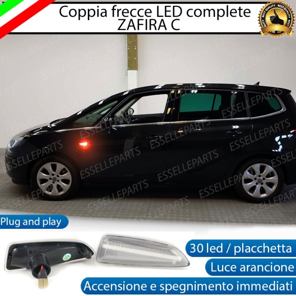PLACCHETTE LATERALI A 30 LED PER FRECCE SPECIFICHE PER OPEL ZAFIRA C DAL 2011