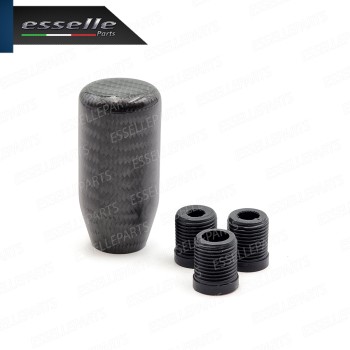 Pomello Cambio Manuale Lungo In Stile JDM Nero Carbon Look