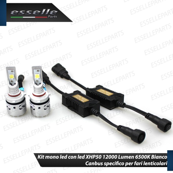 Kit Mono LED HB3 12000 Lumen 6000K bianco KIA PICANTO 3 RESTYLING