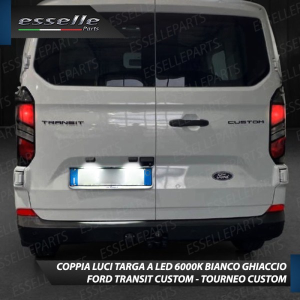 Luci targa 5 LED Canbus per FORD TRANSIT CUSTOM MK2
