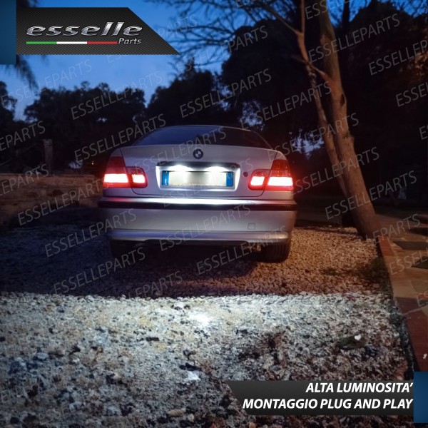 Placchette Led Luci Targa 18 Led Specifiche Bmw Serie 3 E46