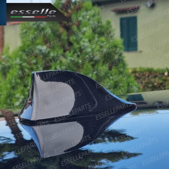 Antenna Pinna Nero Lucido con Vera Ricezione radio