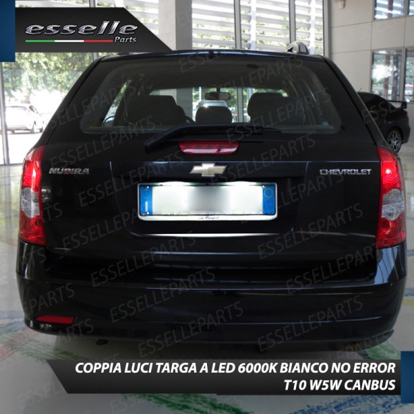 Luci targa 5 LED Canbus per CHEVROLET NUBIRA