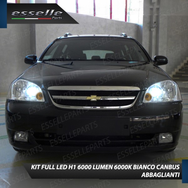 Kit Full LED coppia H1 - ULTRA COMPATTA - 6000 LUMEN abbaglianti per CHEVROLET NUBIRA