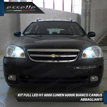 Kit Full LED coppia H1 - ULTRA COMPATTA - 6000 LUMEN abbaglianti per CHEVROLET NUBIRA