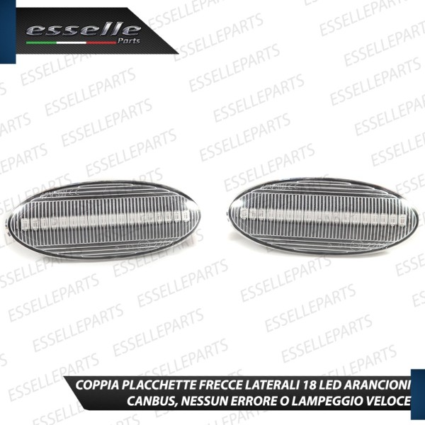 PLACCHETTE LATERALI A 18 LED PER FRECCE SPECIFICHE PER NISSAN JUKE