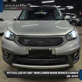 Conversione Fari Full LED 6000K bianco per DR EVO5