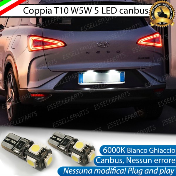 Luci targa 5 LED Canbus per HYUNDAI NEXO