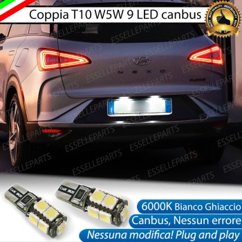 Luci targa 9 LED Canbus per HYUNDAI NEXO