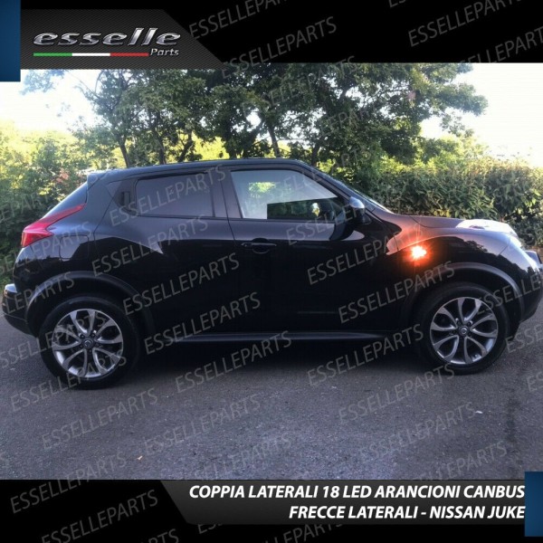 PLACCHETTE LATERALI A 18 LED PER FRECCE SPECIFICHE PER NISSAN JUKE