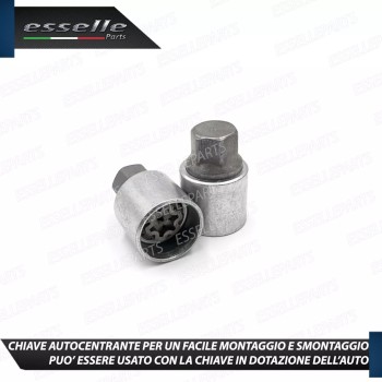 Bulloni Antifurto Ruote Toyota Bz4X Con Cerchi In Lega Di Serie