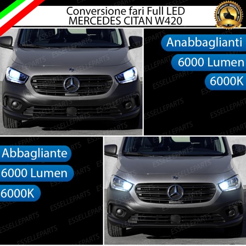 Conversione Fari Full LED per MERCEDES CITAN W420