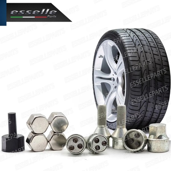 Bulloni Antifurto Ruote Nissan Note Mk2 Con Cerchi In Lega Di Serie