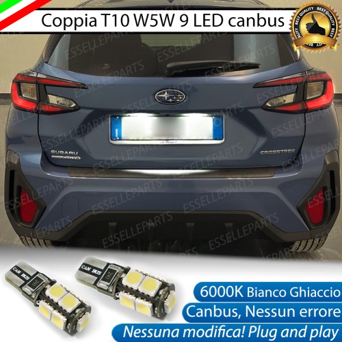 Luci targa 9 LED Canbus per SUBARU CROSSTREK