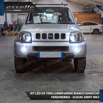 Kit Full LED H3 7000 Lumen Fendinebbia Suzuki Jimny II