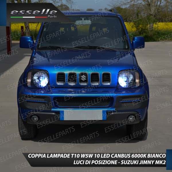 Luci posizione T10 W5W 10 LED Canbus Suzuki Jimny II