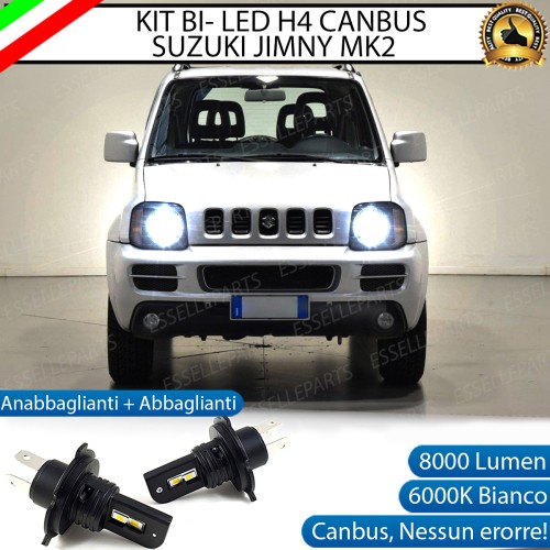 Kit Full LED H4 8000 Lumen 6000K Bianco SUZUKI JIMNY MK2