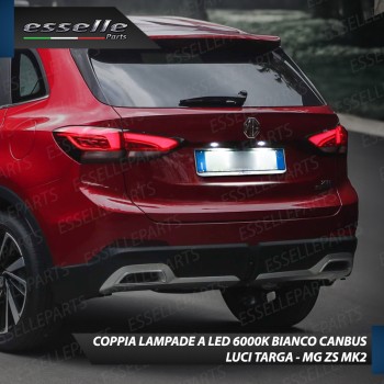 Luci targa 5 LED Canbus per MG ZS MK2